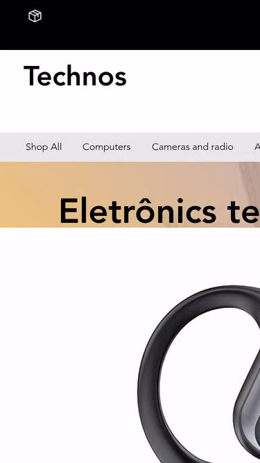 Screenshot of technos.dev