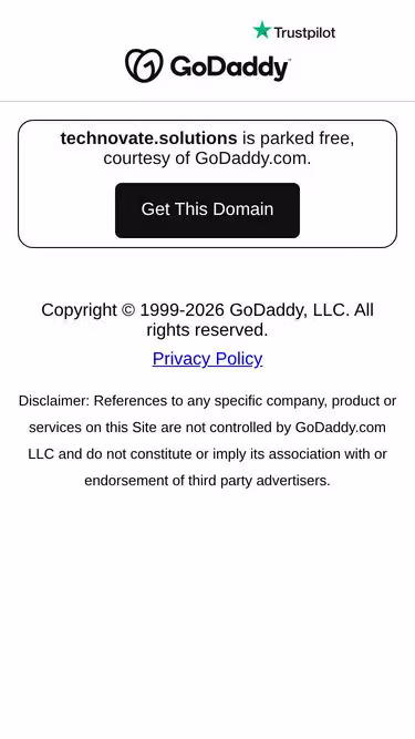 Screenshot of technovate.solutions