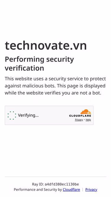 Screenshot of technovate.vn