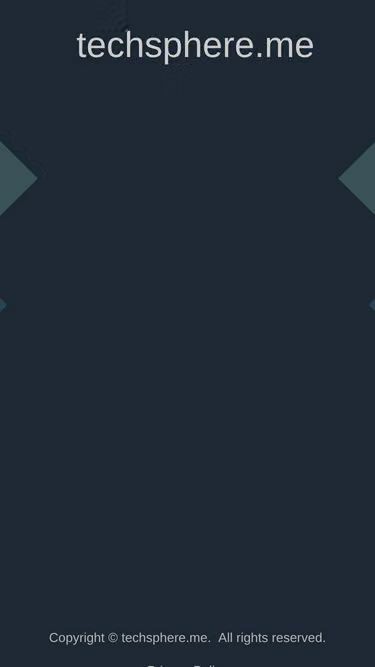 Screenshot of techsphere.me