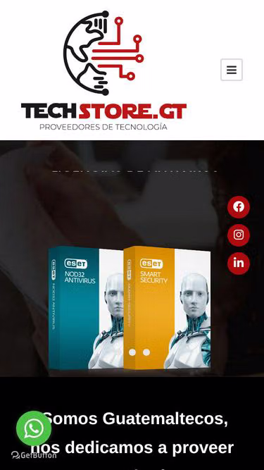 Screenshot of techstore.gt