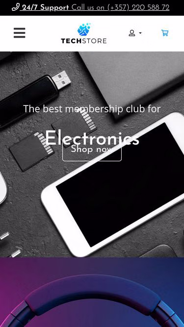 Screenshot of techstore.live