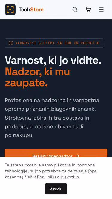 Screenshot of techstore.si