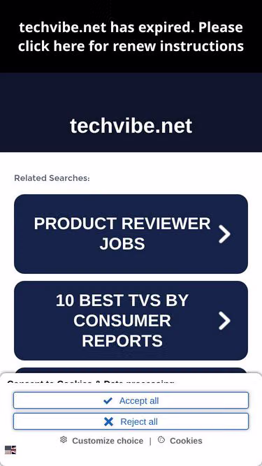 Screenshot of techvibe.net
