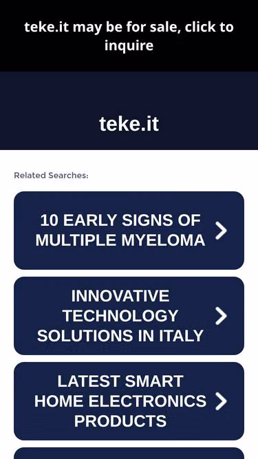 Screenshot of teke.it