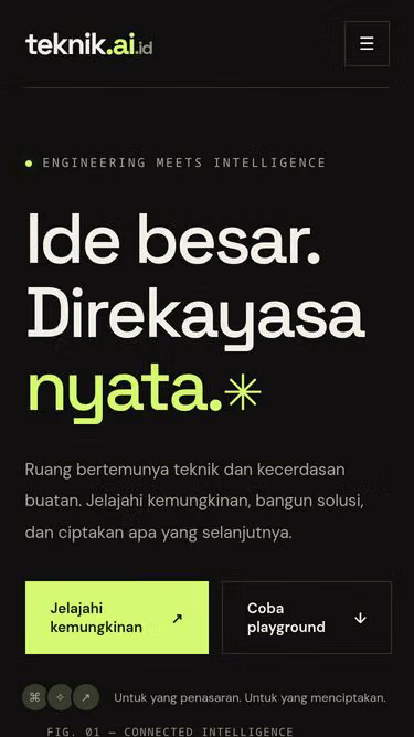 Screenshot of teknik.ai.id
