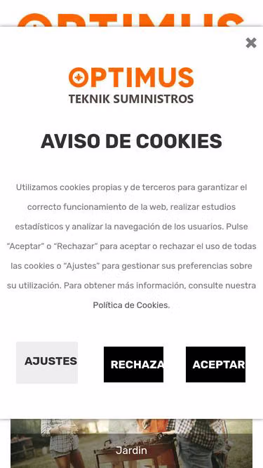 Screenshot of teknik.es