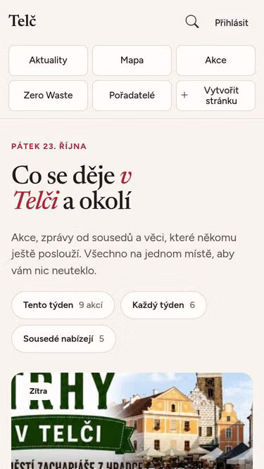 Screenshot of telc.city