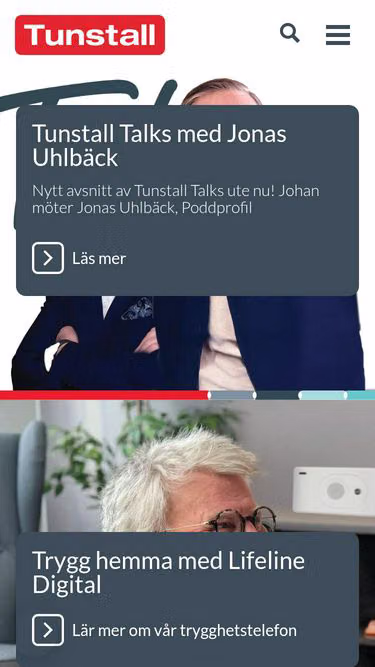 Screenshot of telehealth.nu