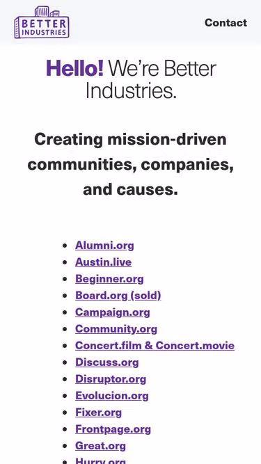 Screenshot of tenant.org