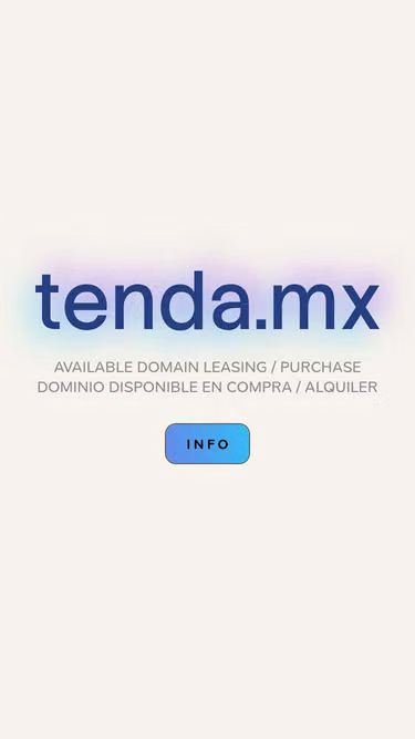 Screenshot of tenda.mx