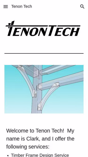 Screenshot of tenon.technology