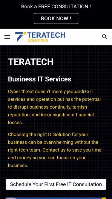 Screenshot of teratech.solutions