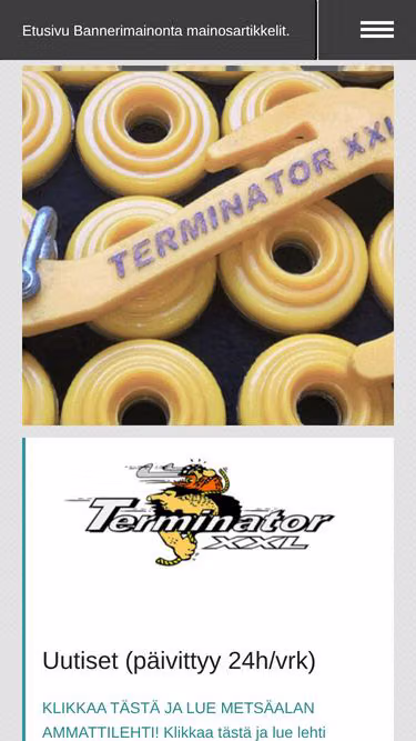 Screenshot of terminator.fi