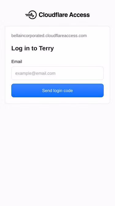 Screenshot of terry.tax