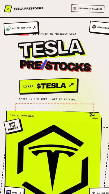 Screenshot of tesla.reisen