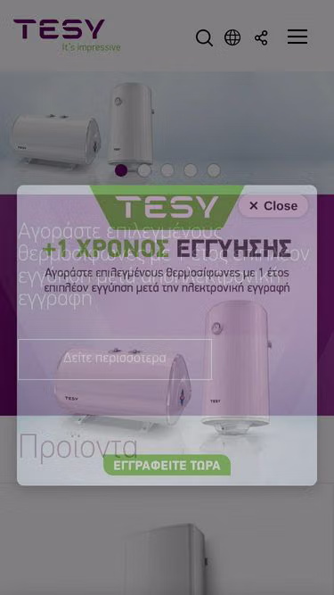 Screenshot of tesy.gr