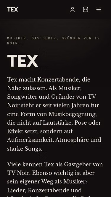 Screenshot of tex.tv