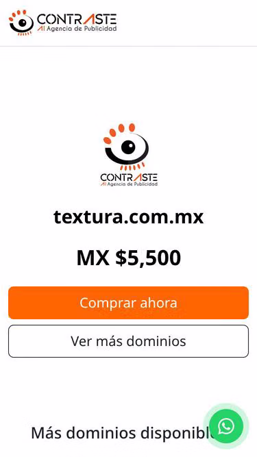 Screenshot of textura.com.mx