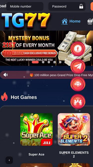 Screenshot of tg77.games