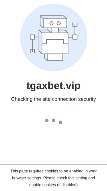 Screenshot of tgaxbet.vip
