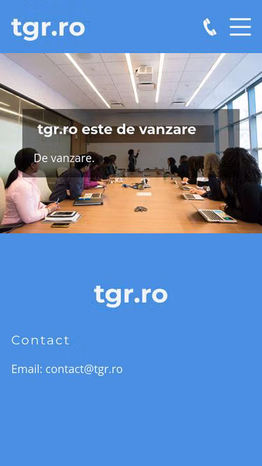 Screenshot of tgr.ro