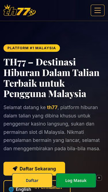 Screenshot of th77.plus