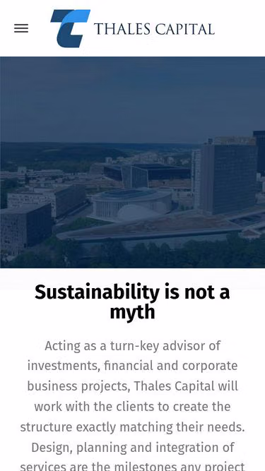 Screenshot of thales.lu