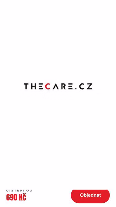 Screenshot of thecare.cz