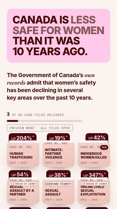 Screenshot of thecase.ca