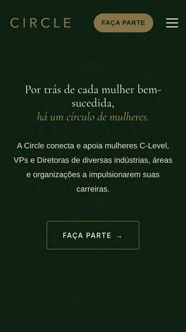 Screenshot of thecircle.com.br