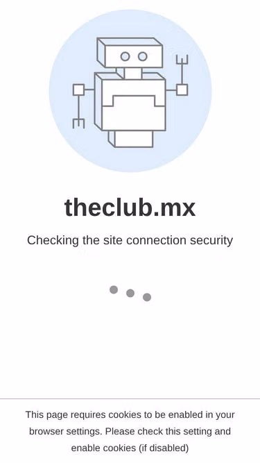 Screenshot of theclub.mx