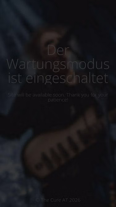 Screenshot of thecure.at