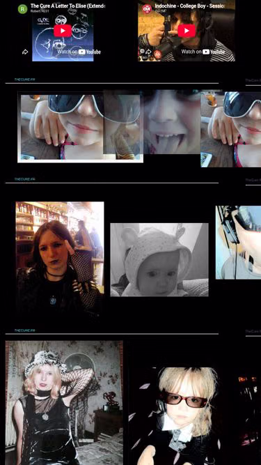 Screenshot of thecure.fr
