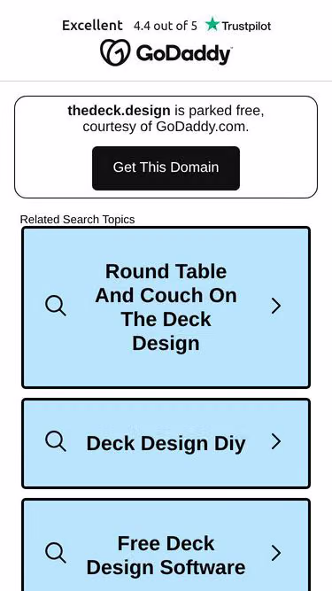 Screenshot of thedeck.design