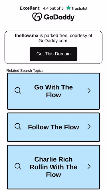 Screenshot of theflow.mx
