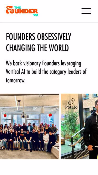 Screenshot of thefounder.vc