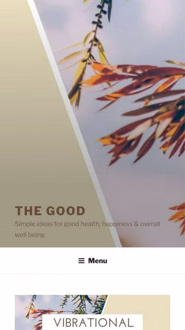 Screenshot of thegoodlife.earth