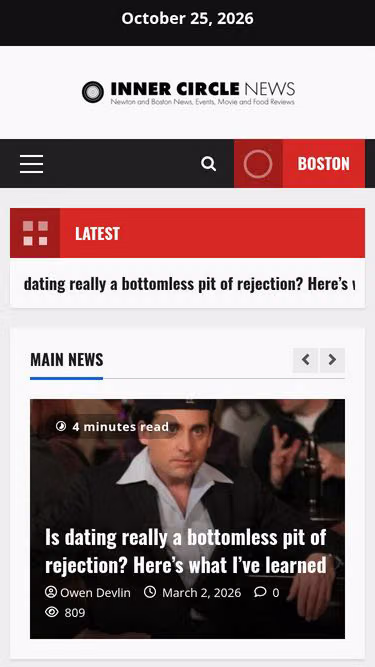Screenshot of theinnercircle.blog