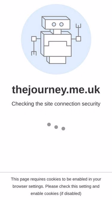 Screenshot of thejourney.me.uk