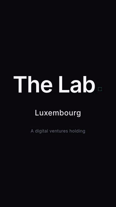 Screenshot of thelab.lu