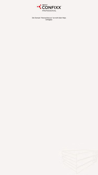 Screenshot of themachine.eu