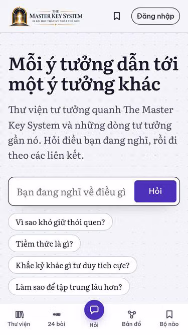 Screenshot of themaster.vn