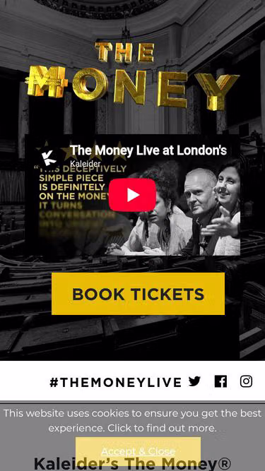 Screenshot of themoney.live
