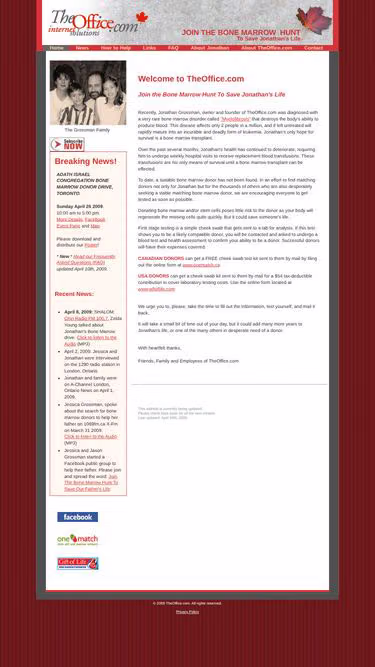 Screenshot of theoffice.com