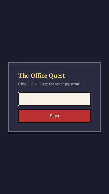 Screenshot of theoffice.quest