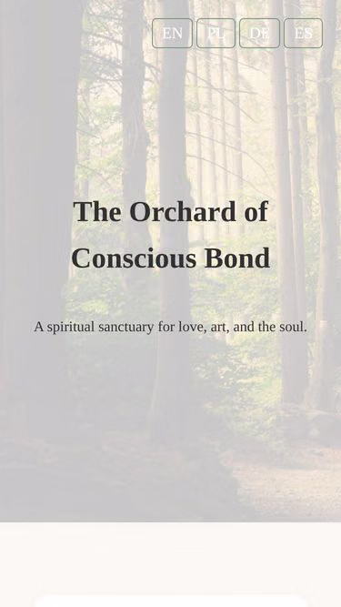 Screenshot of theorchard.bond