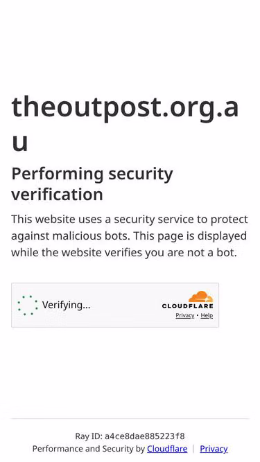 Screenshot of theoutpost.org.au