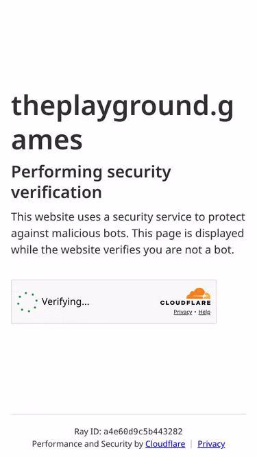 Screenshot of theplayground.games