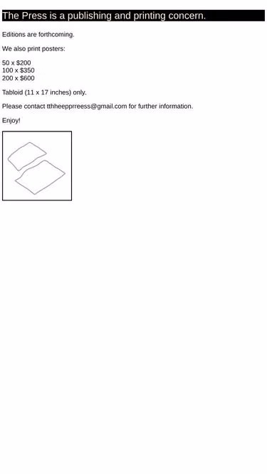 Screenshot of thepress.work